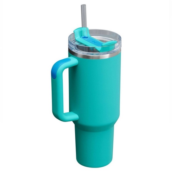 Stanley 40oz Stainless Steel H2.0 FlowState Quencher Tumbler - Aqua - Picture 2 of 4
